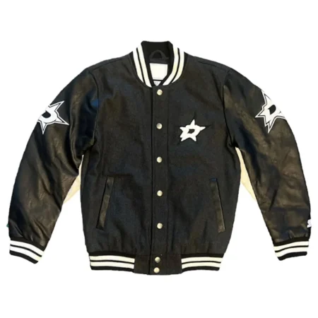 Front view Dallas Stars Prospect Varsity Jacket