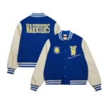 Golden State Classics Varsity Jacket front and back views.