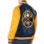 Denver Nuggets Renegade Varsity Jacket Front