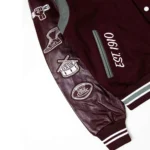 NCCU Eagles Motto 3.0 Varsity Jacket front.