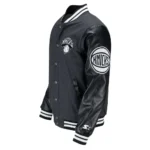 NY Knicks First Rounder Varsity Jacket Front View Image