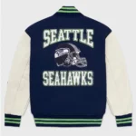 OVO Seattle Seahawks Varsity Jacket Front