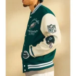 OVO Philadelphia Eagles Varsity Jacket Front