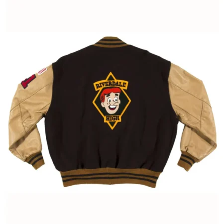 Back view of Riverdale Archie Andrews Varsity Jacket.