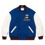 Wave Supreme Varsity Jacket front view.