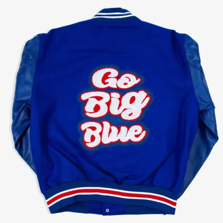 Tennessee State Motto 3.0 Varsity Jacket back view