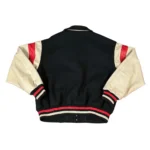 Front view of Vintage Louisville Slugger Varsity Jacket.