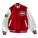 Front view of Montreal Canadiens 1993 Varsity Jacket