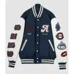 Weekend with Adele Varsity Jacket Front