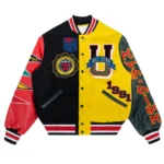 All Star Color Block Varsity Jacket Front