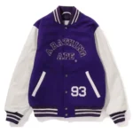 Giant Ape Head Bape Varsity Jacket Front