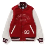 Giant Ape Head Bape Varsity Jacket Front