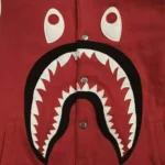 Bape Shark Sweat Varsity Jacket Front