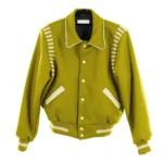 Bare Knuckles Western Varsity Wool Jacket Front