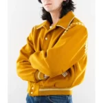 Bare Knuckles Western Varsity Wool Jacket Front