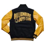 BBC Varsity Yellow and Black Jacket Front