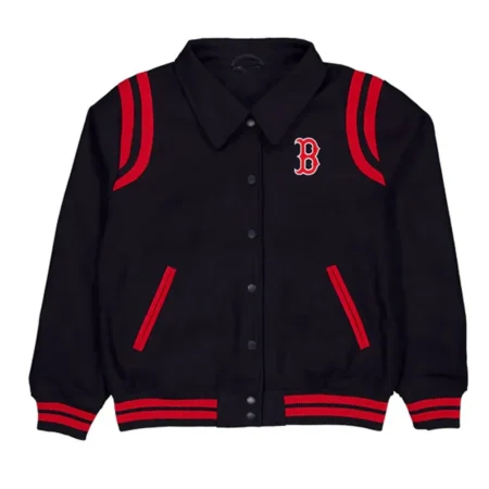 Front view of Boston Red Sox Sport Varsity Jacket