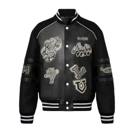 Front view of Cade Cunningham Blouson Varsity Jacket