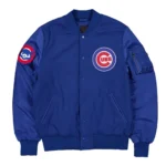 Chicago Cubs MA-1 Varsity Jacket Front