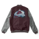 Colorado Avalanche Varsity Jacket Front