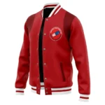 Good for Health Varsity Jacket Front