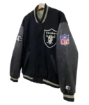 Cube Los Angeles Raiders Varsity Jacket Front