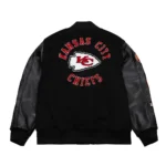 Kansas City Chiefs Vintage Varsity Jacket Front