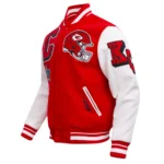 Kansas City Chiefs Mashup Varsity Jacket Front View