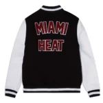 Miami Heat Eastern Conference Varsity Jacket Front View