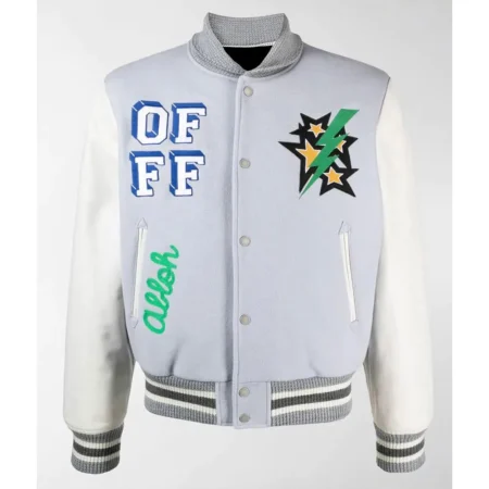 Front view of NBA Youngboy Lil Durk Varsity Jacket