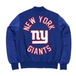 New York Giants Historic Varsity Jacket Front