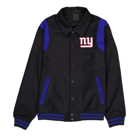 Front view of New York Giants Sport Varsity Jacket