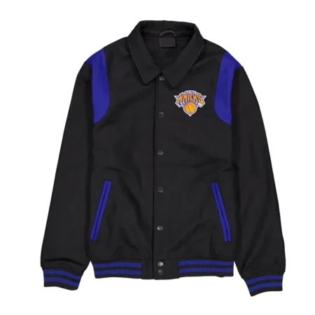 Front view of New York Knicks Sport Varsity Jacket