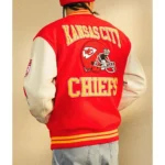 OVO Kansas City Chiefs Varsity Jacket Front