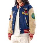 Ozzy Varsity Letterman Jacket Front