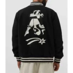 Parra Cloudy Star Varsity Wool Jacket Front