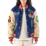 Ozzy Varsity Letterman Jacket Front