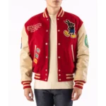 Ozzy Varsity Letterman Jacket Front