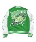 Retrovert Rebirth Varsity Jacket Front View