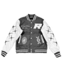 Retrovert Rebirth Varsity Jacket Front View