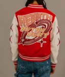 Retrovert Rebirth Varsity Jacket Front View