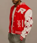 Retrovert Rebirth Varsity Jacket Front View