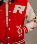 Retrovert Rebirth Varsity Jacket Front View