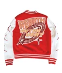 Retrovert Rebirth Varsity Jacket Front View