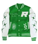 Retrovert Rebirth Varsity Jacket Front View