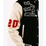 Wish You Took Me Serious Varsity Jacket Front