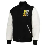 Freeze Max Rude Simpsons Varsity Jacket Front