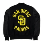 San Diego Padres MA-1 Varsity Jacket Front