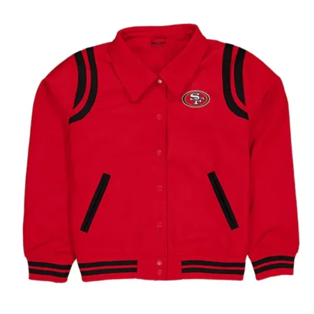 Front view of San Francisco 49ers Sport Varsity Jacket