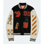 Front view of Rumi Carter Super Bowl Varsity Jacket